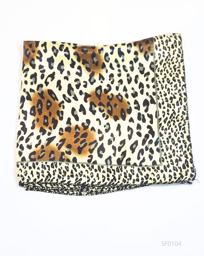 PAÑOLETAS DE SEDA ANIMAL PRINT