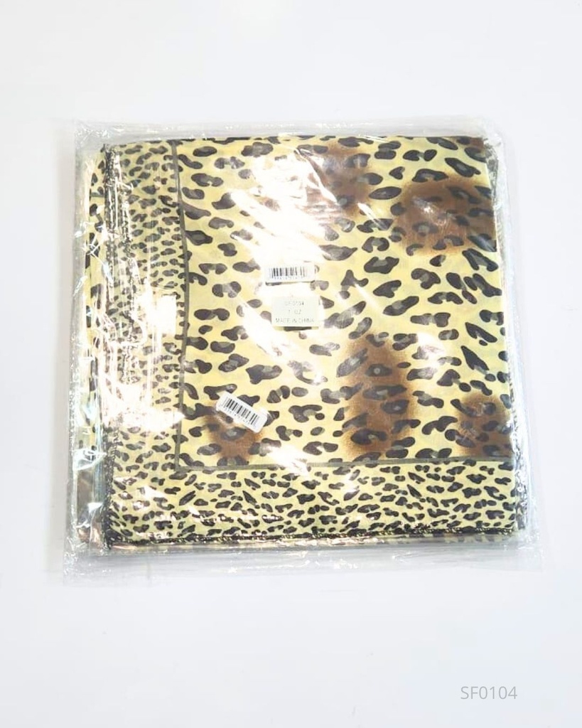 PAÑOLETAS DE SEDA ANIMAL PRINT