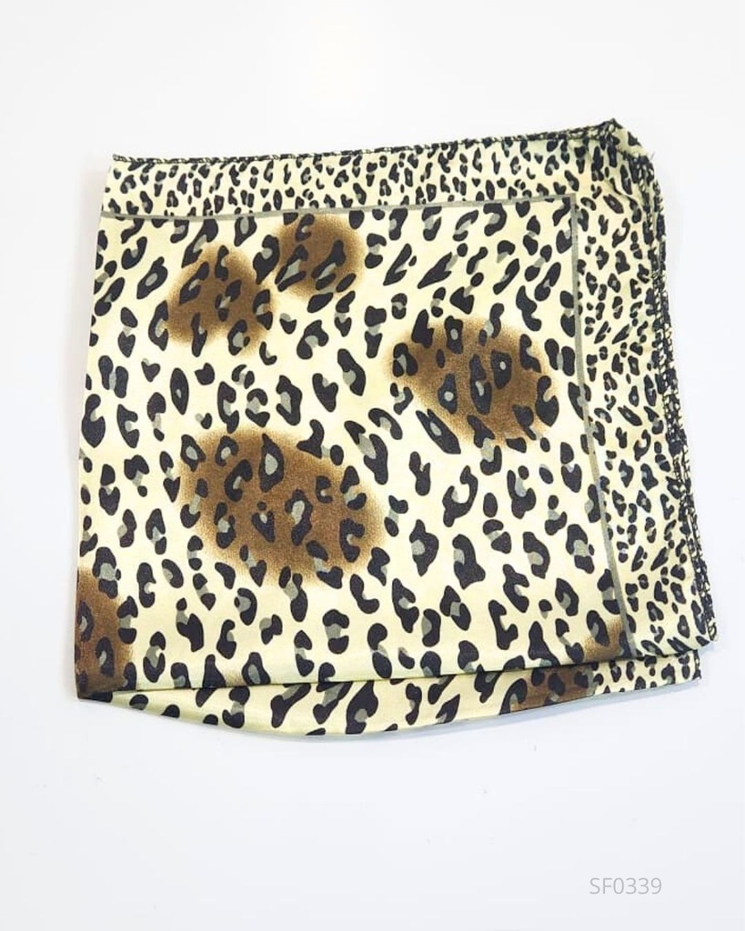 PAÑOLETAS DE SEDA ANIMAL PRINT