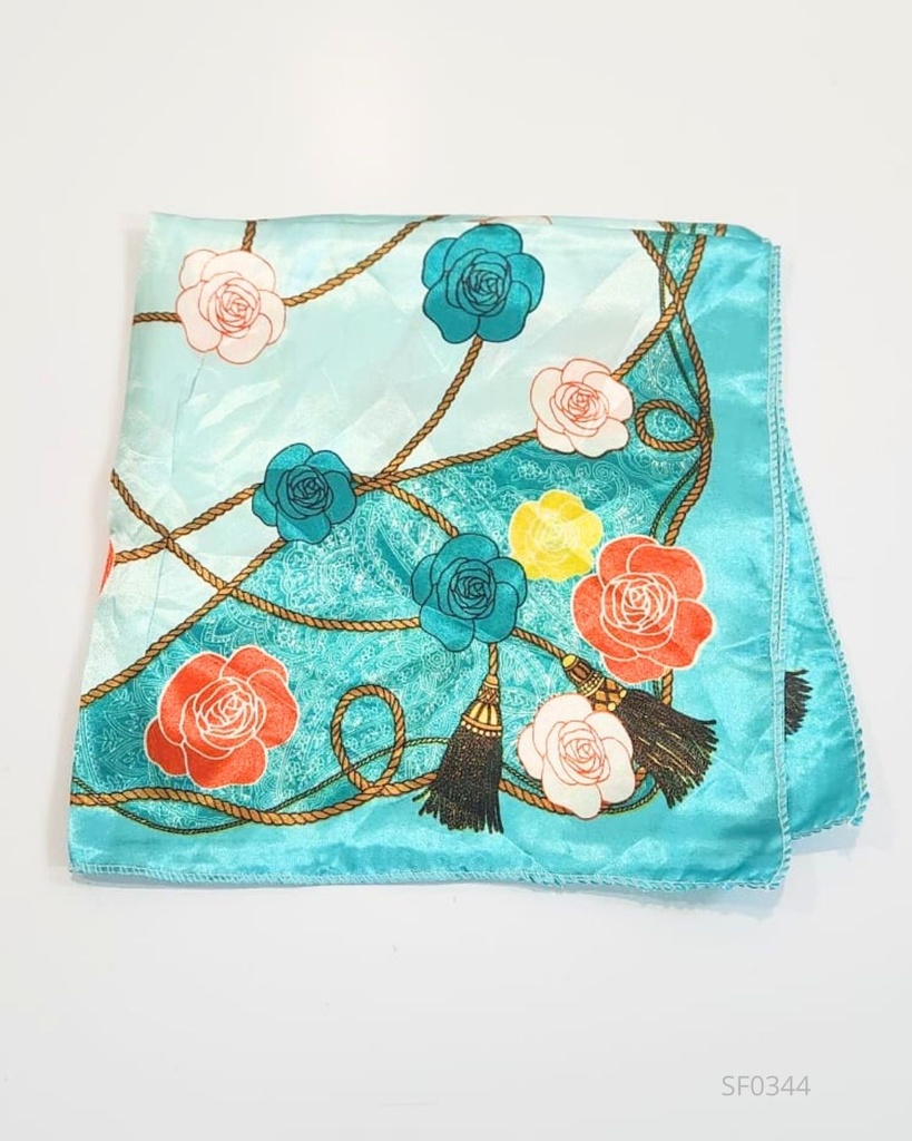 PAÑOLETAS DE SEDA ROSAS