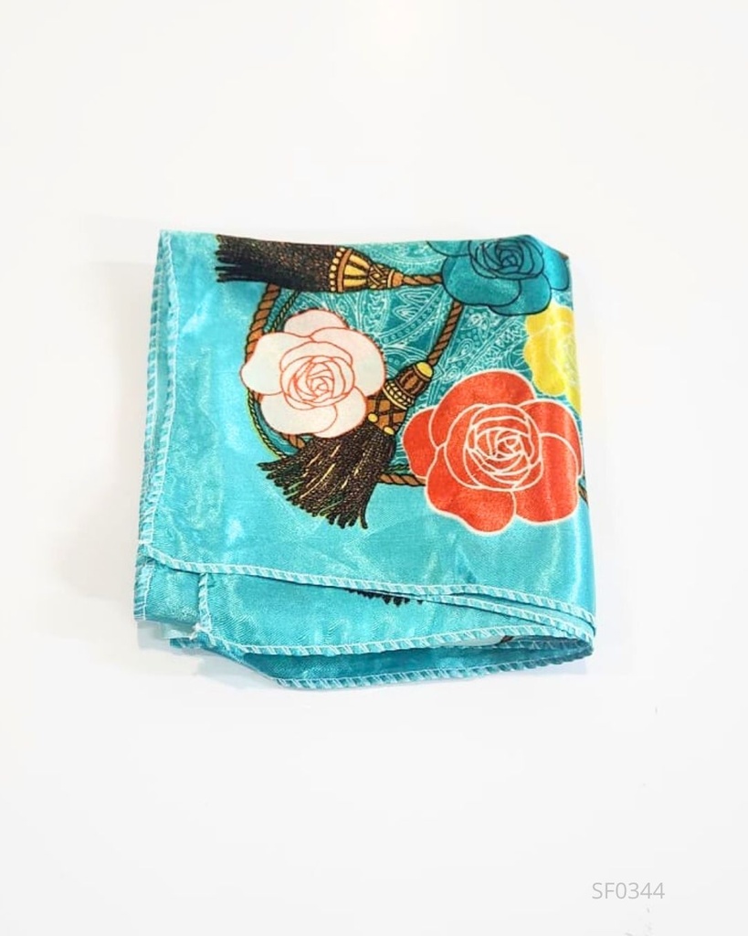PAÑOLETAS DE SEDA ROSAS