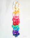 GANCHOS LAZOS FLOR POR PARES (10CM)