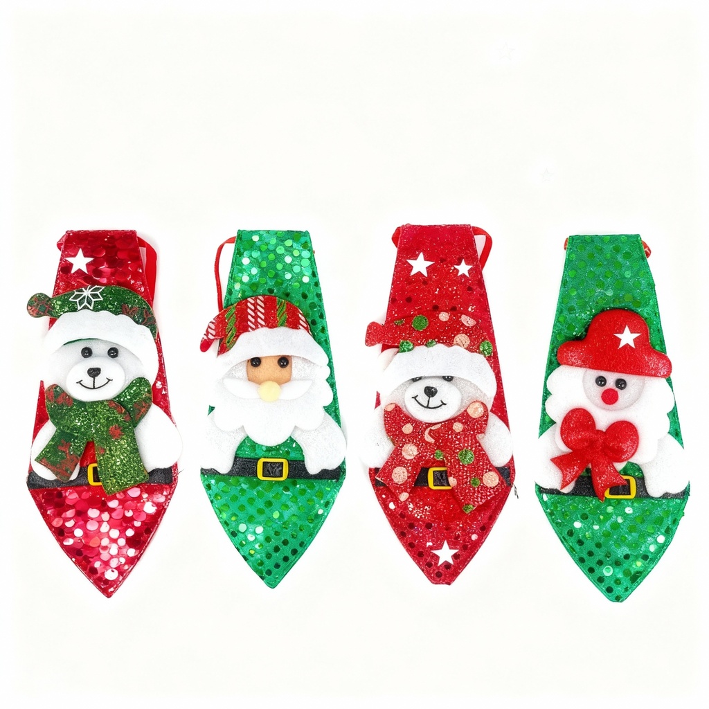 CORBATA NAVIDAD BUFANDA UNICOLOR   