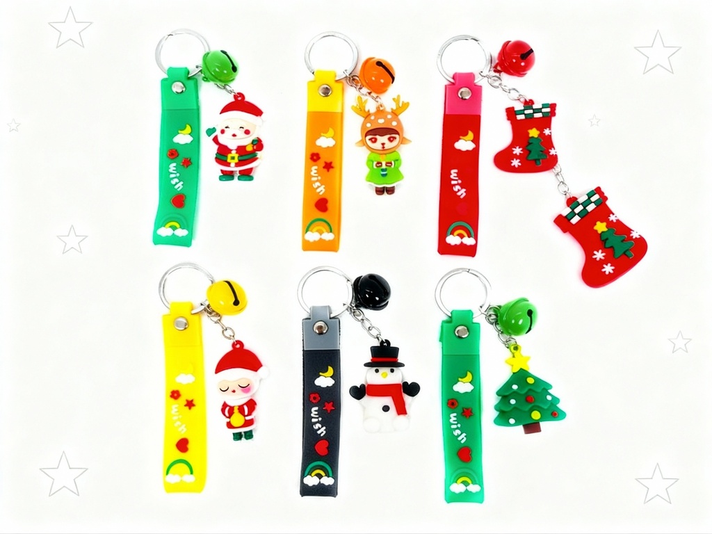 LLAVERO SILICON NAVIDAD