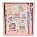 LIBRETAS CAPYCARA CON BOLIGRAFO 