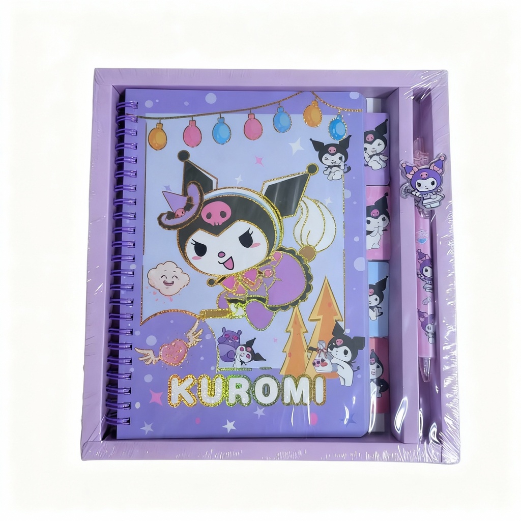 LIBRETAS KUROMI CON BOLIGRAFO 