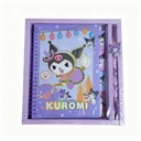 LIBRETAS KUROMI CON BOLIGRAFO 