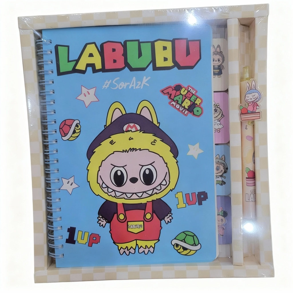 LIBRETAS LABUBU CON BOLIGRAFO