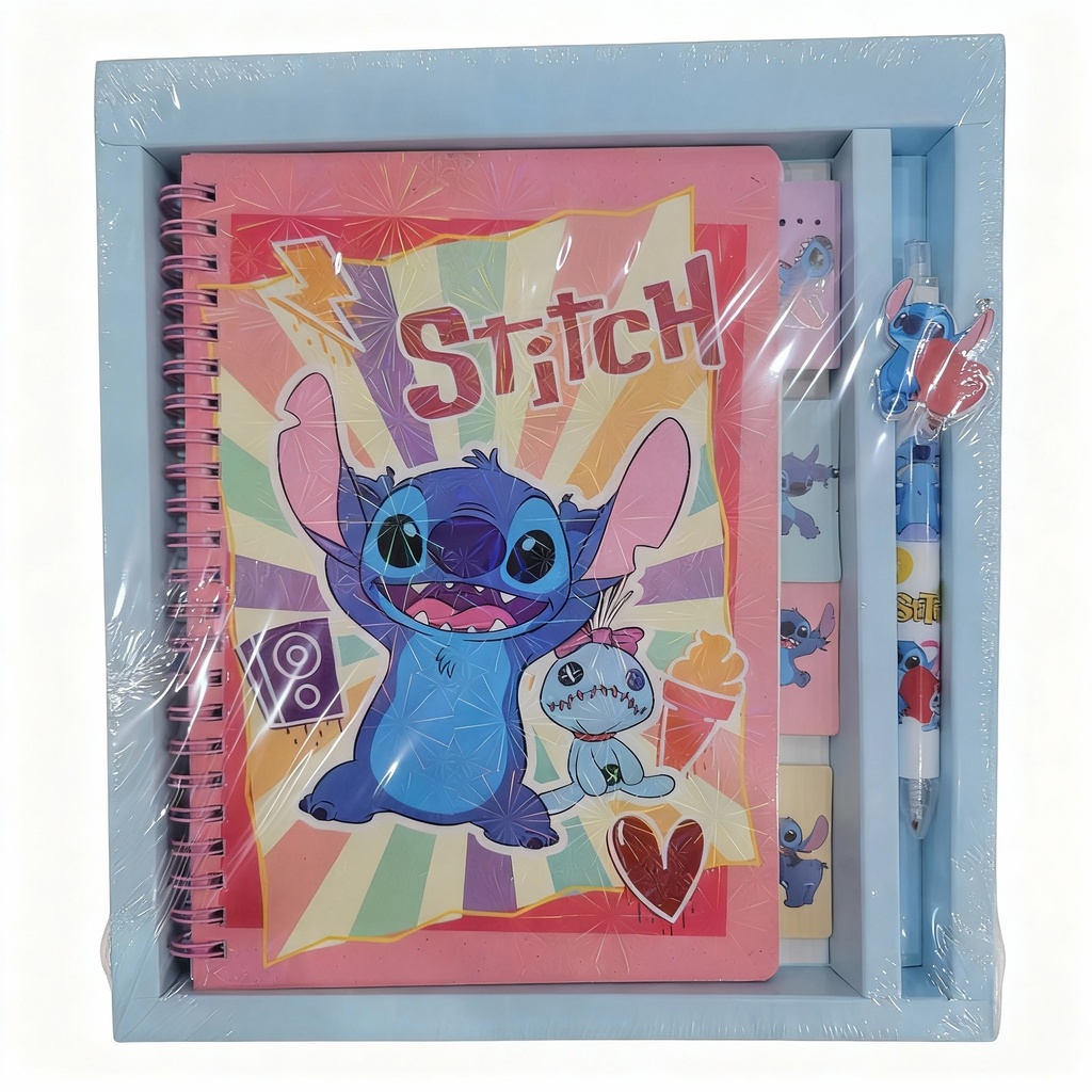 LIBRETAS STITCH CON BOLIGRAFO 