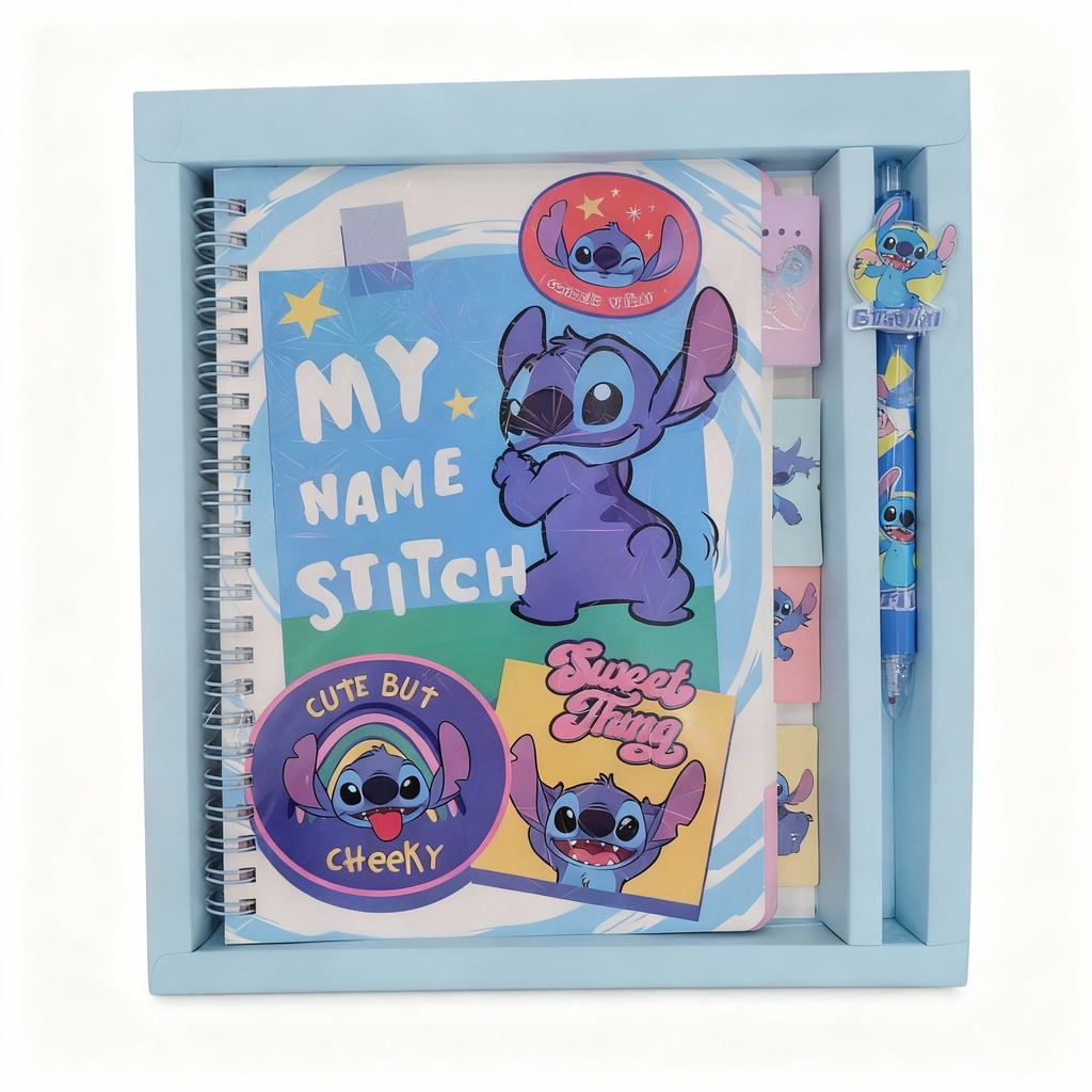 LIBRETAS STITCH CON BOLIGRAFO 