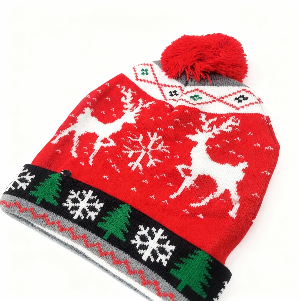 GORROS PASAMONTAÑAS NAVIDAD LUZ