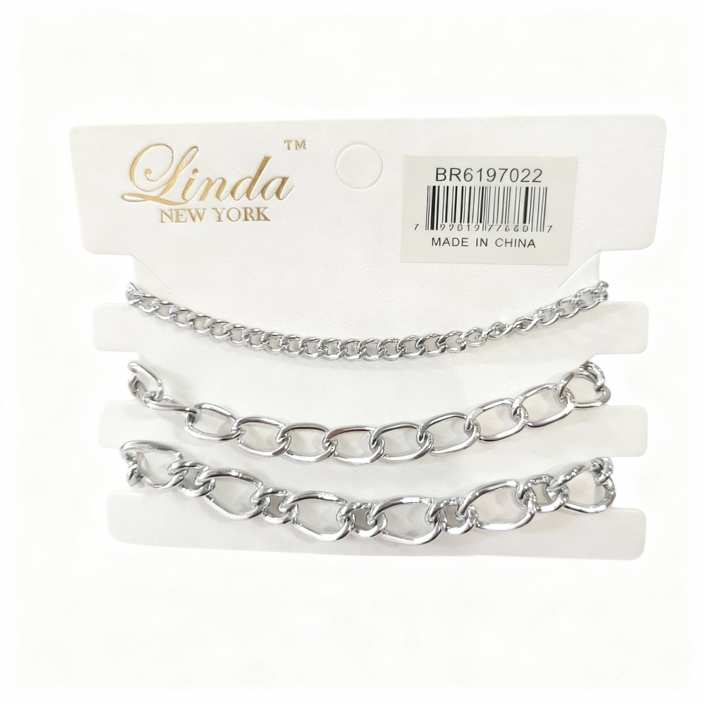 PULSERAS CADENA X3
