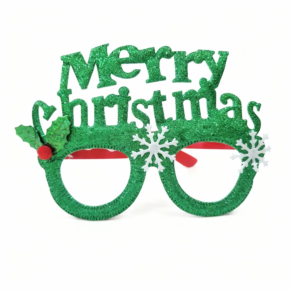 LENTES NAVIDA MERRY CHRISTMAS