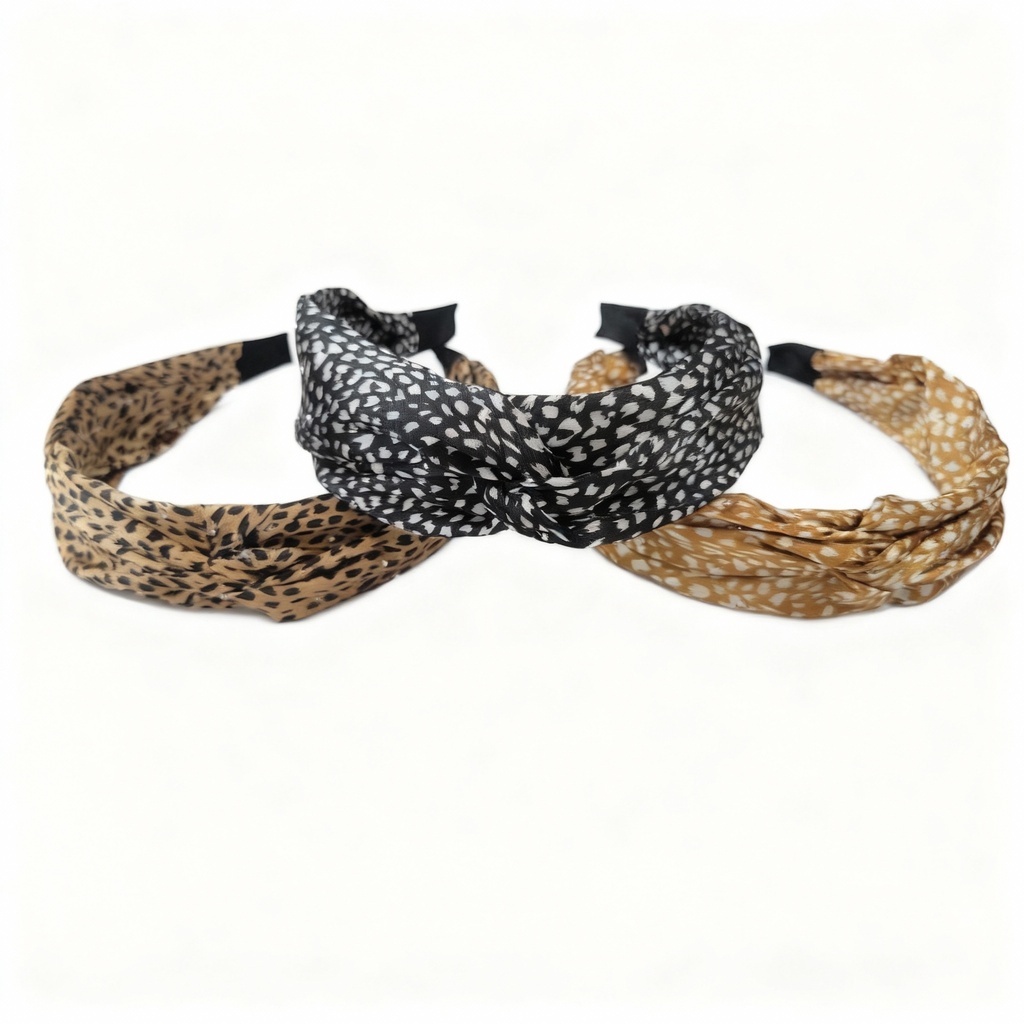 CINTILLO ANIMAL PRINT SATINADO