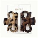 GANCHETA ANIMAL PRINT X2