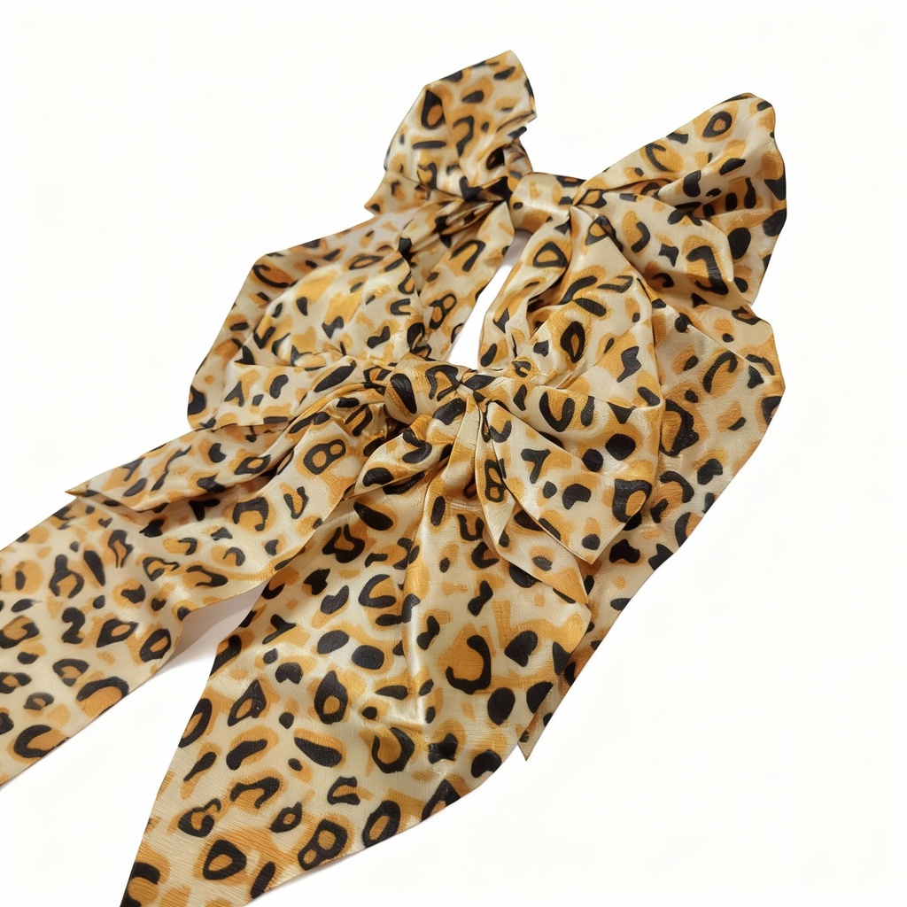 GANCHO LAZO ANIMAL PRINT X2