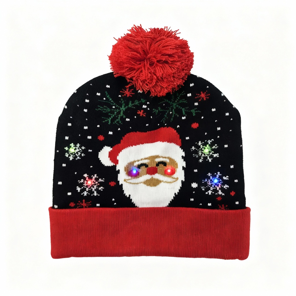 GORROS PASAMONTAÑAS NAVIDAD LUZ