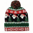 GORROS PASAMONTAÑAS NAVIDAD LUZ