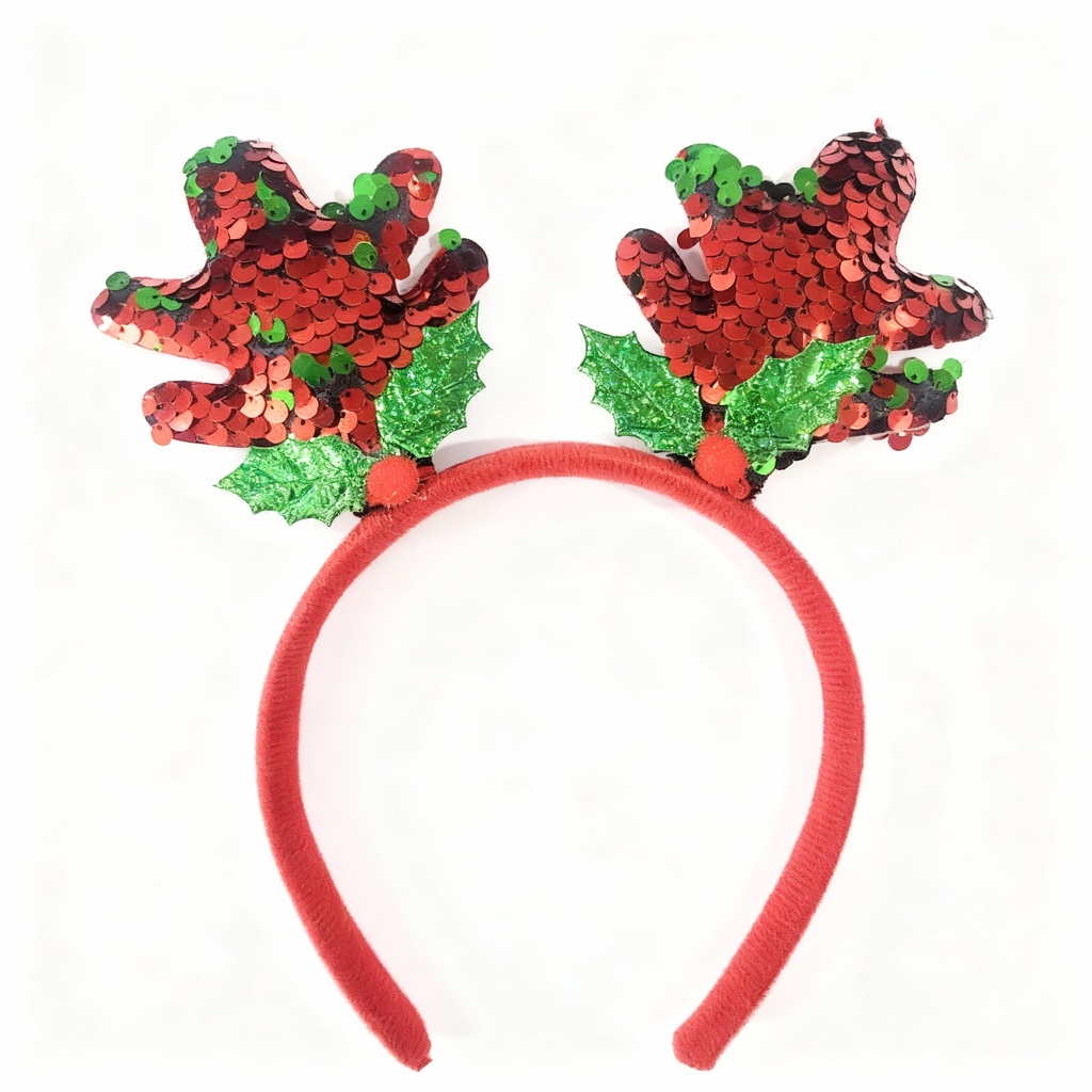 [59139081] CINTILLOS NAVIDAD RENO LENTEJUELAS