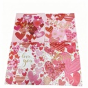 BOLSA DE REGALO GRANDE CORAZONES LOVE