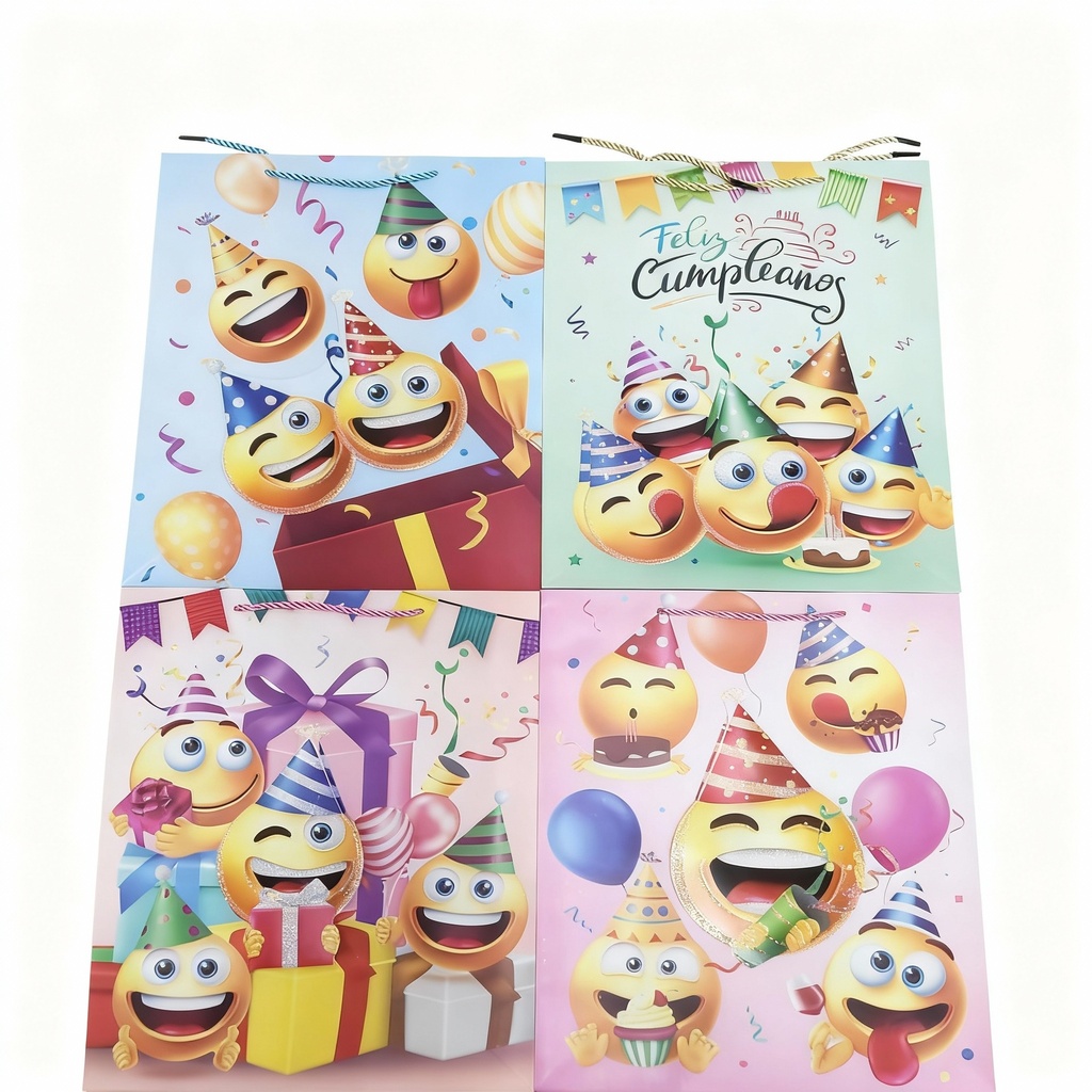 BOLSA DE REGALO GRANDE EMOJIS