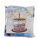 BOLSA DE REGALO PQ FELIZ CUMPLEAÑOS