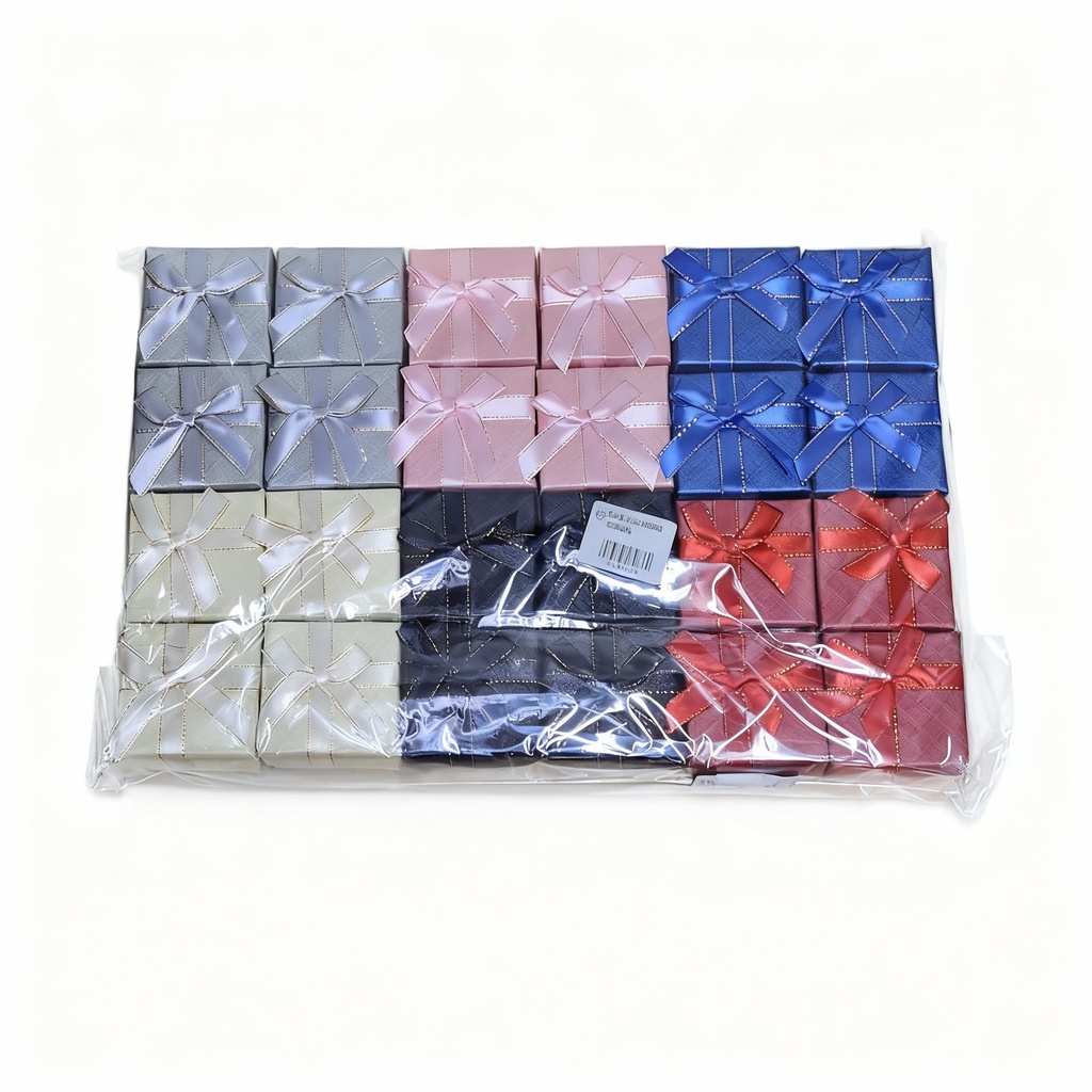 CAJA DE REGALO CUADRADA PQ SATINADA