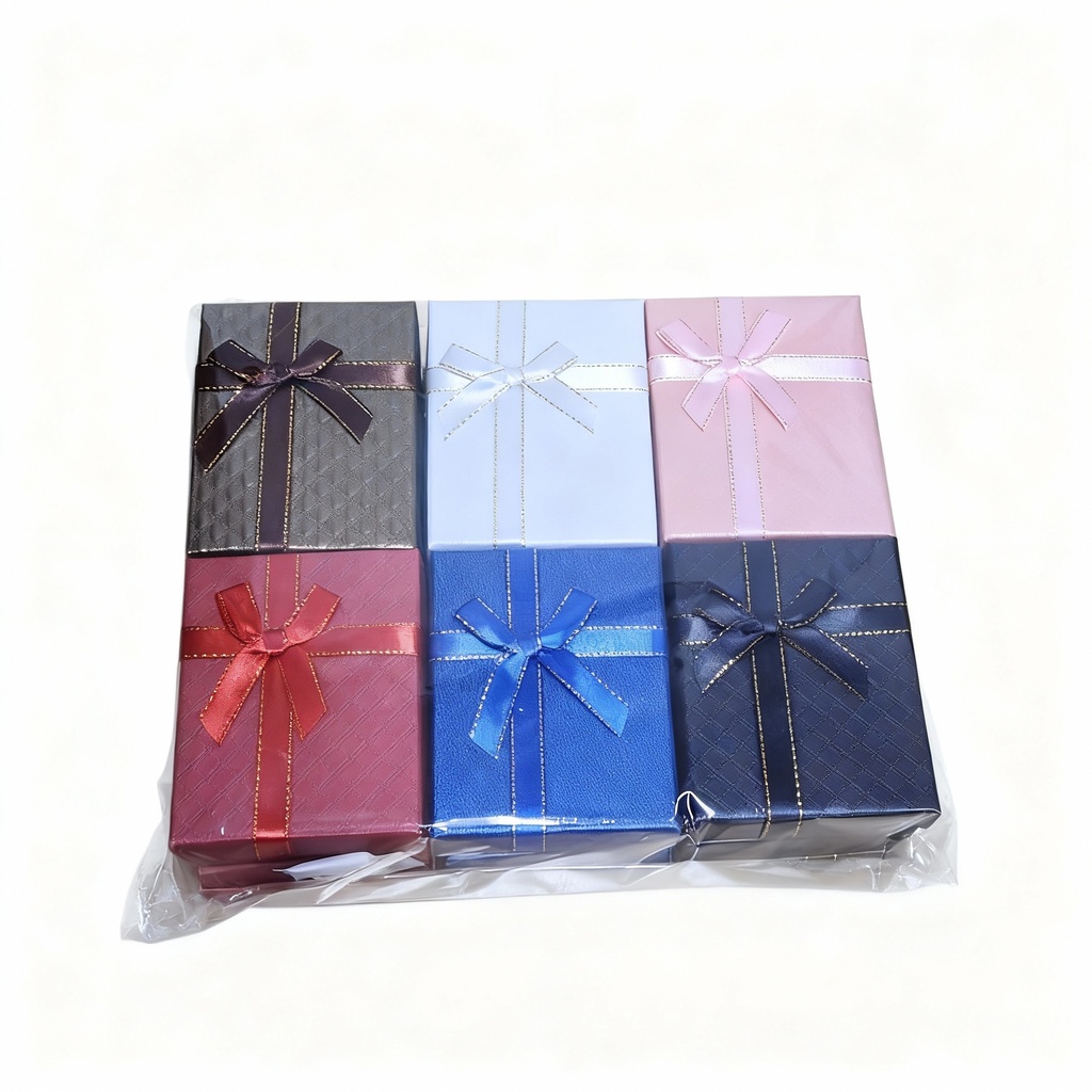 CAJA DE REGALO CUADRADA SATINADA