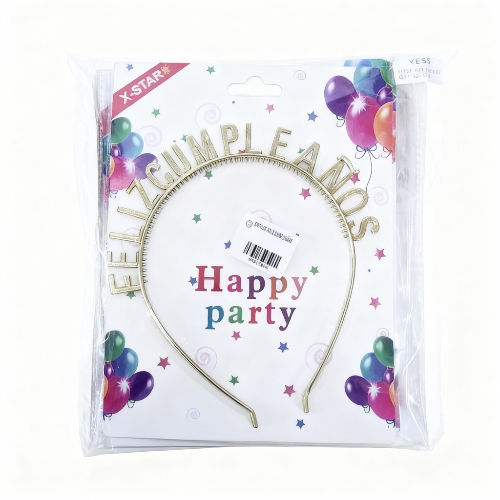 CINTILLO FELIZ CUMPLEAÑOS 