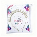 CINTILLO FELIZ CUMPLEAÑOS 