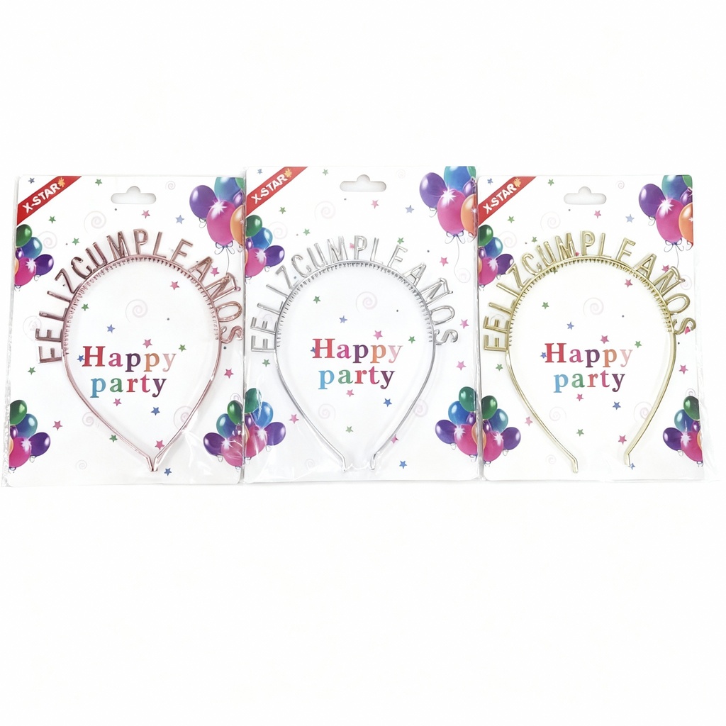 CINTILLO FELIZ CUMPLEAÑOS 