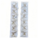 GANCHETA MATAL MARIPOSA BILLANTE