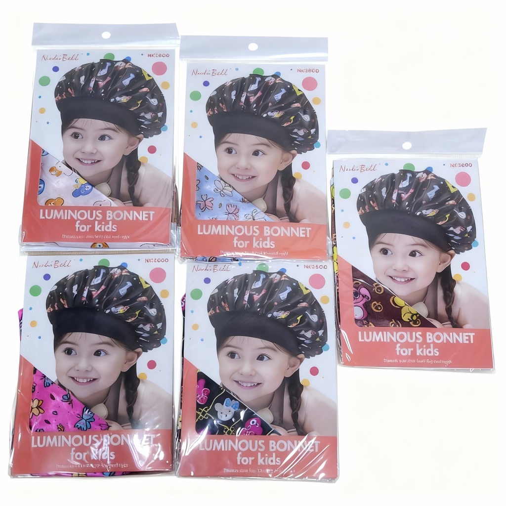 GORRO SATIN DE NIÑA MARIPOSAS