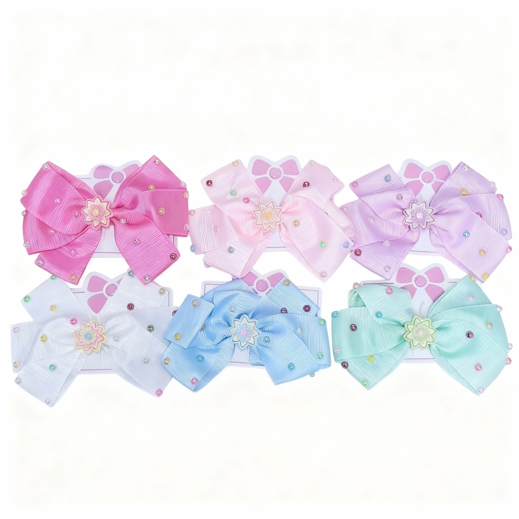 MAXI LAZO FLOR PERLAS