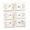 SET COLLAR Y TOPITOS NIÑA ABEJA