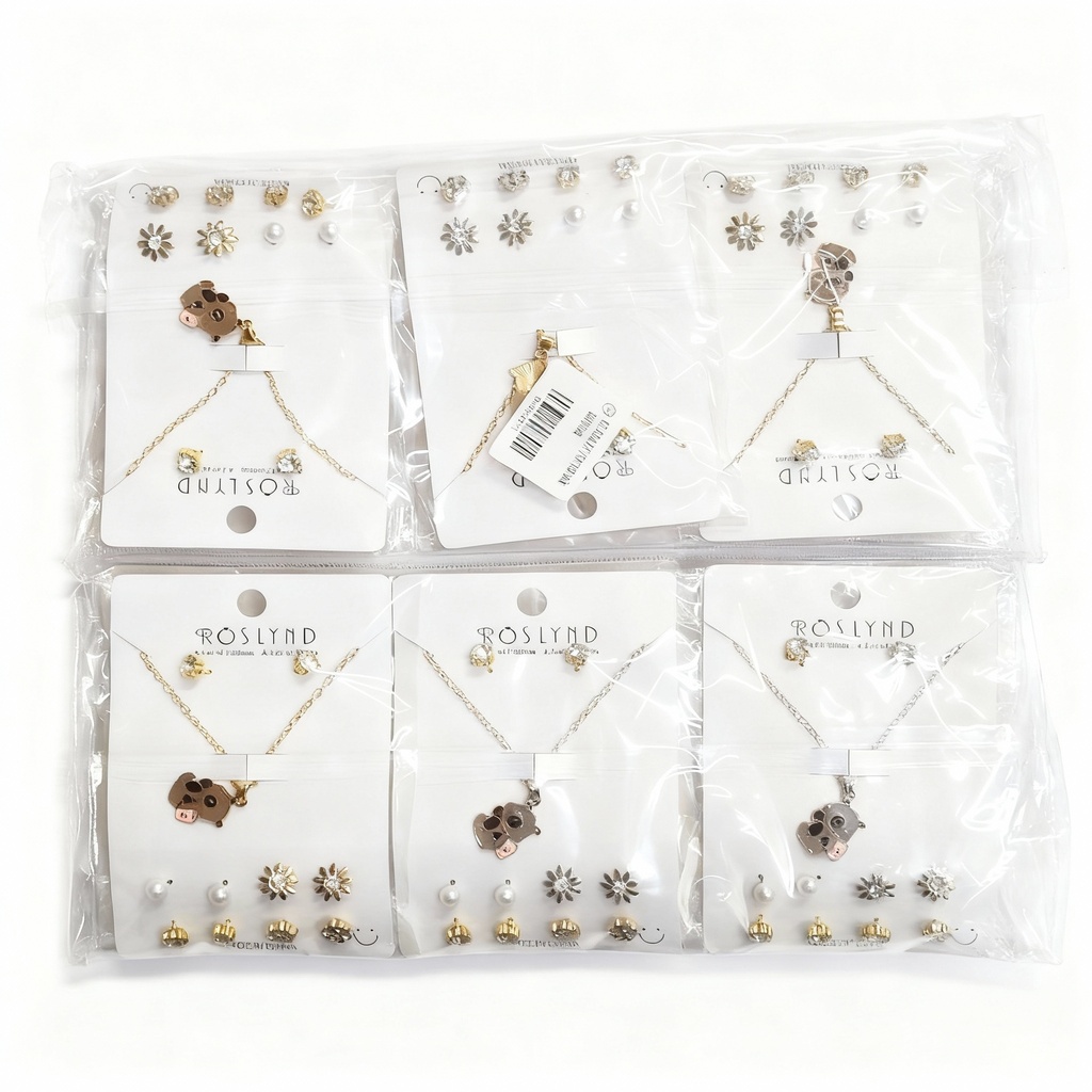 SET COLLAR Y TOPITOS NIÑA CAPYBARA