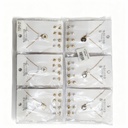 SET COLLAR Y TOPITOS NIÑA CIRCULO CORAZON