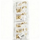 ZARCILLO TOPITOS GOTA CORAZON X3