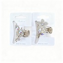 GANCHETA METAL FLOR BRILLANTE 