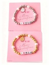 PULSERAS PEPITAS I LOVE MADRE