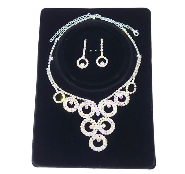 COLLARES BRILLANTE DE DAMA STRASS
