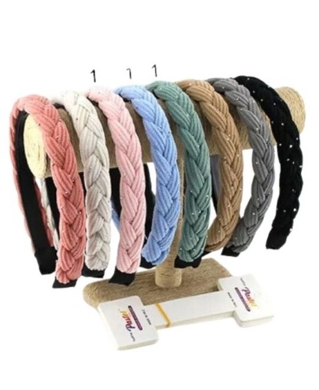 CINTILLOS TRENZADOS PASTEL