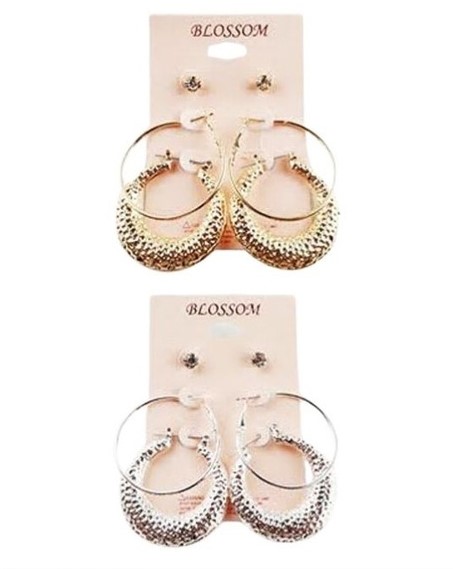 ARGOLLAS SET DE 3 PARES