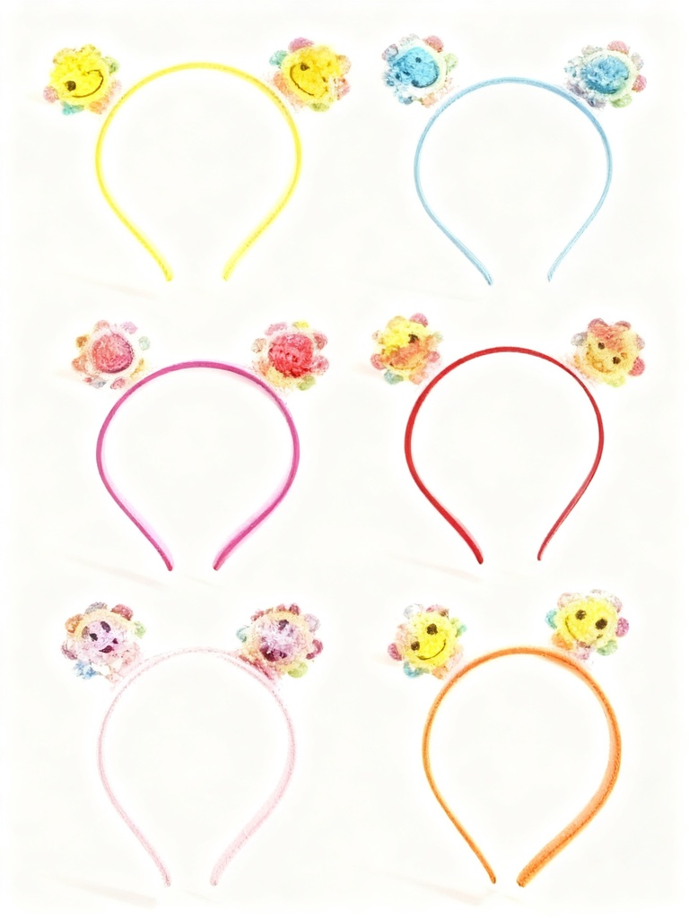 CINTILLOS AIRBAG FLOR CONFETI