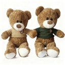 PELUCHE OSO MARRON CAMISA