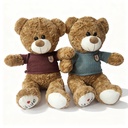 PELUCHE OSO MARRON CAMISA
