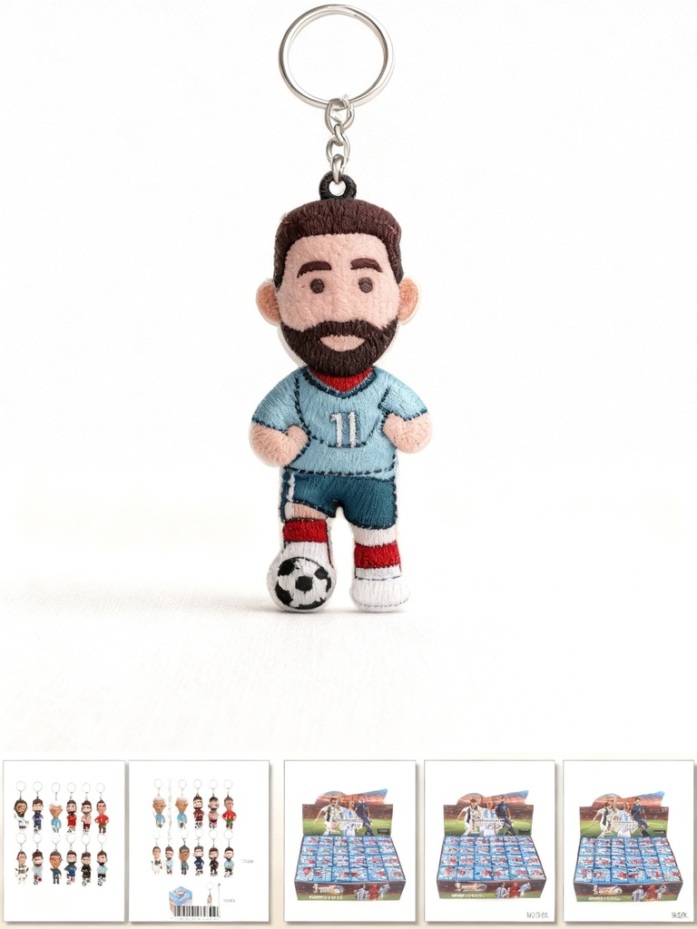 LLAVERO JUGADORES DE  FUTBOL