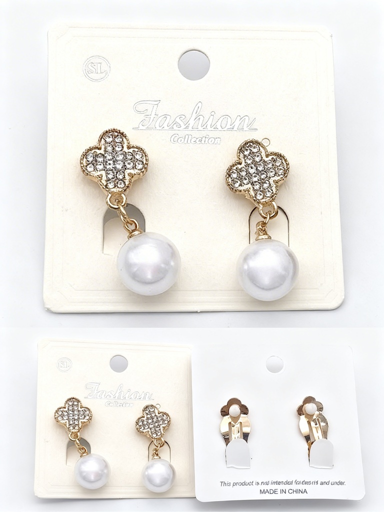 ZARCILLO TREBOL PERLA