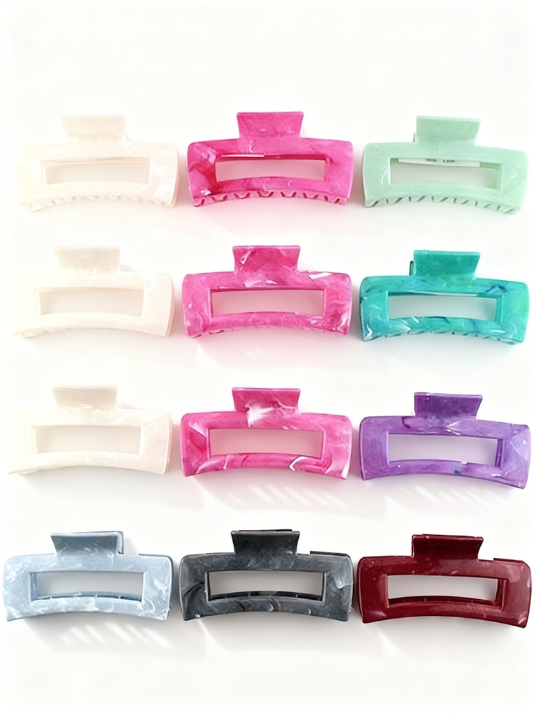 GANCHETA COLORES 13CM CUADRADA