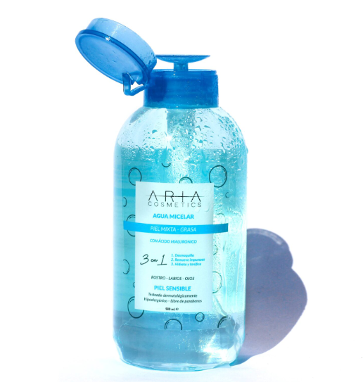 AGUA MICELAR ARIA COSMETIC